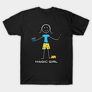 Funny Womens Magic Design T-Shirt